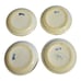 John Taylor Louisville Pottery 4 Pear Watercolor Ceramic Small Plates Set Of 4