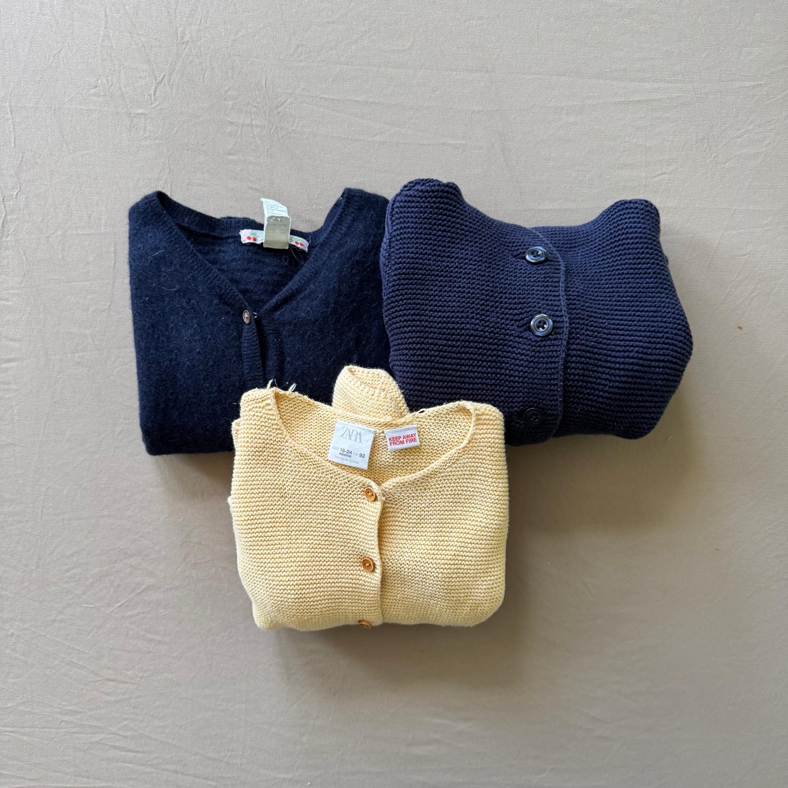 Toddler Knit Cardigan Bundle