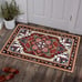 Red Kitchen Rugs Sets of 2 Boho Kitchen Rug Mat Washable Non-Slip Kitchen Rugs
