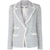 Veronica Beard Aba 3 Pockets Tweed Blazer Jacket 0