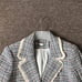 Veronica Beard Aba 3 Pockets Tweed Blazer Jacket 0