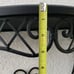 Vtg. Half Moon Wall Shelf