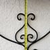 Vtg. Half Moon Wall Shelf