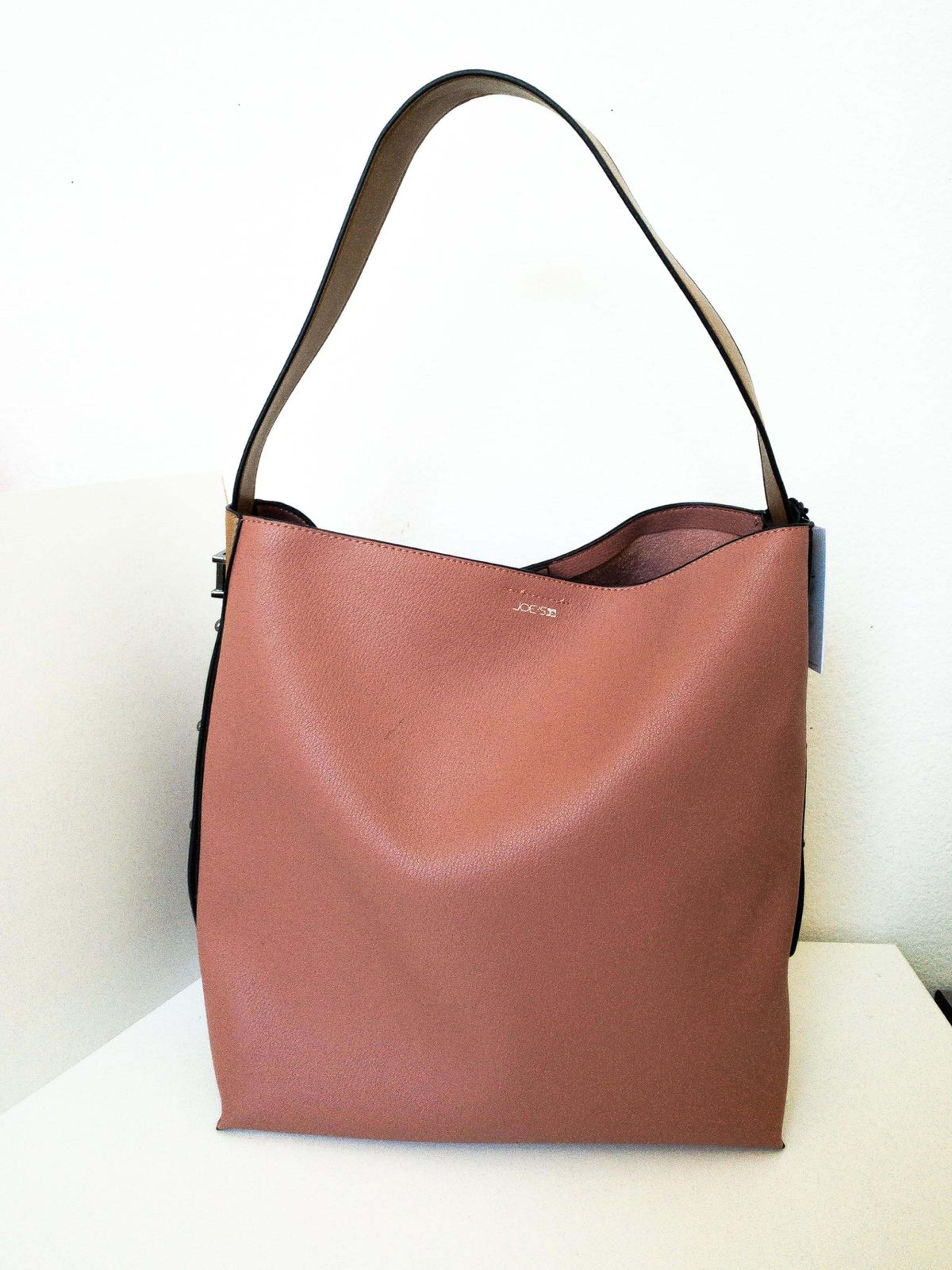 Joe's soft leather 2 in 1 bag.
