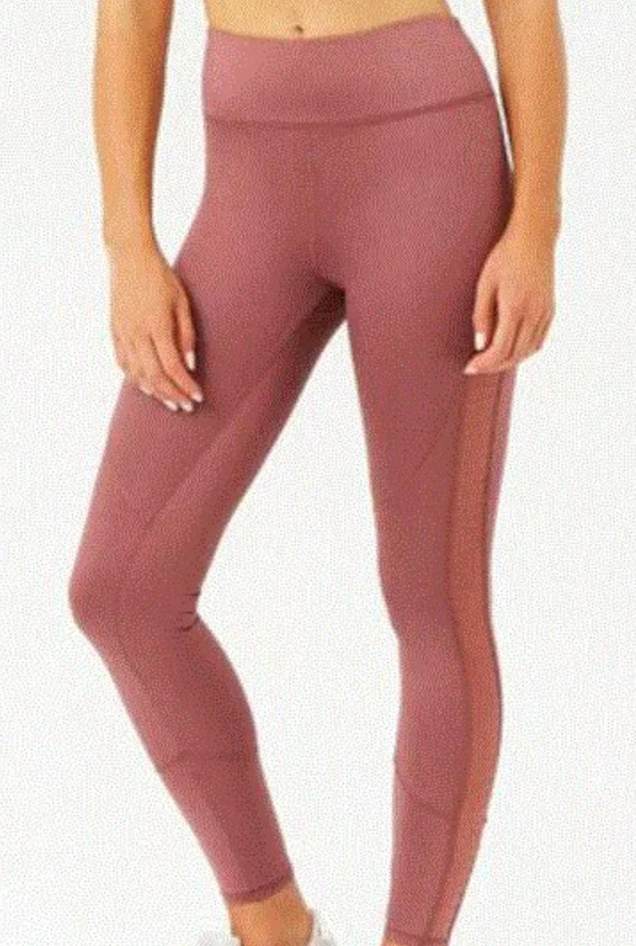 Active Mesh-Panel 7/8 Leggings (Muave)