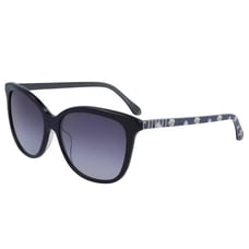 NEW Draper James DJ 7003 414 Indigo Sunglasses with Grey Lenses & DJ Case