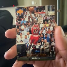 Michael jordan basketball card