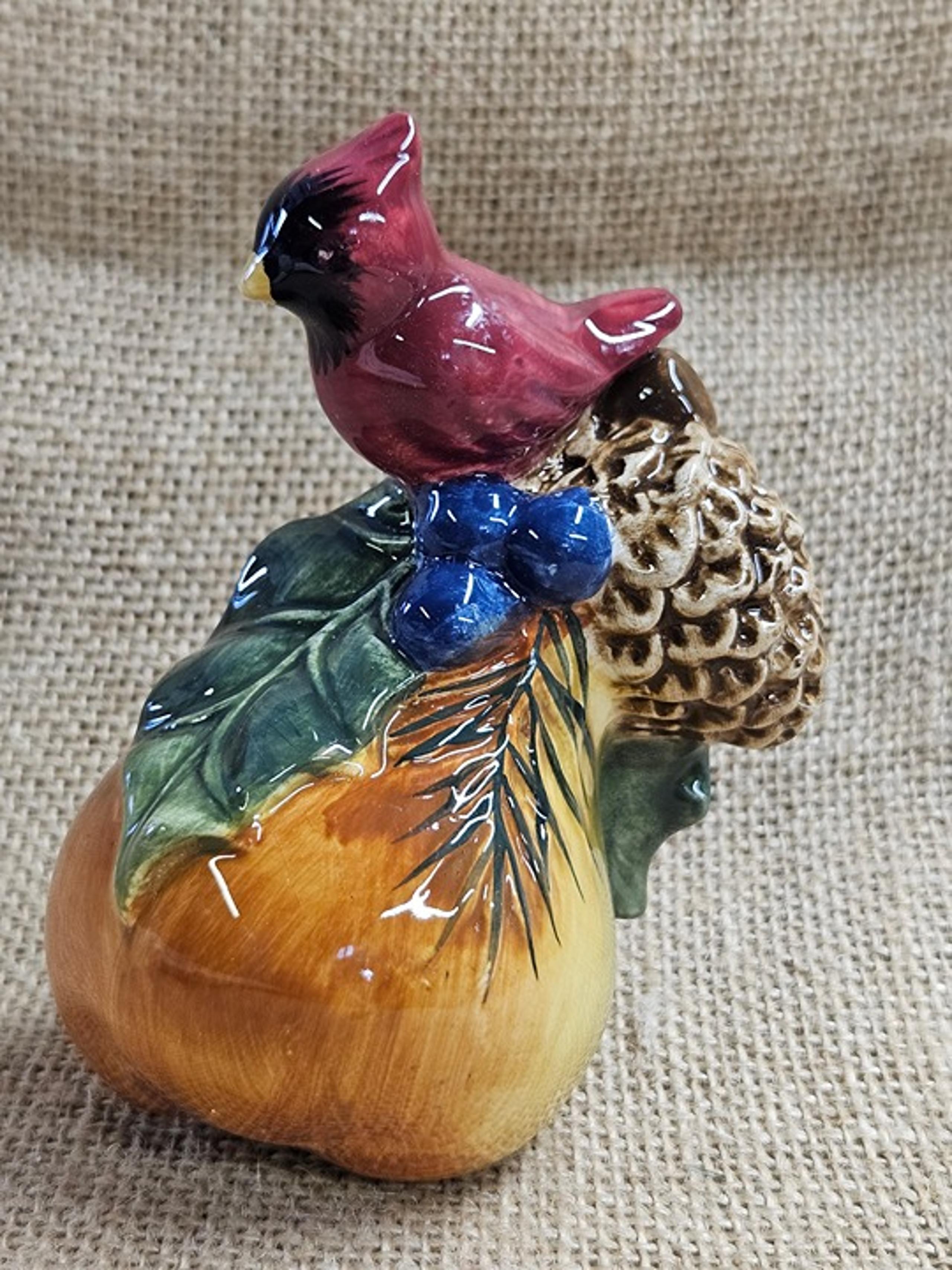 Cardinal Pear Salt Shaker (item#3259)