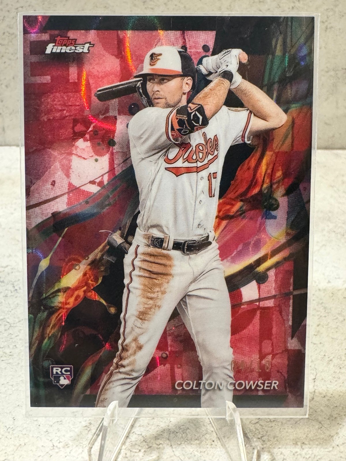 2024 Topps finest Colton Cowser 4/10