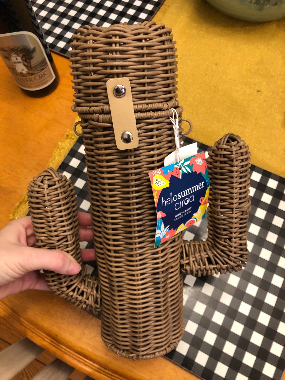 NWT! Cactus wine bag