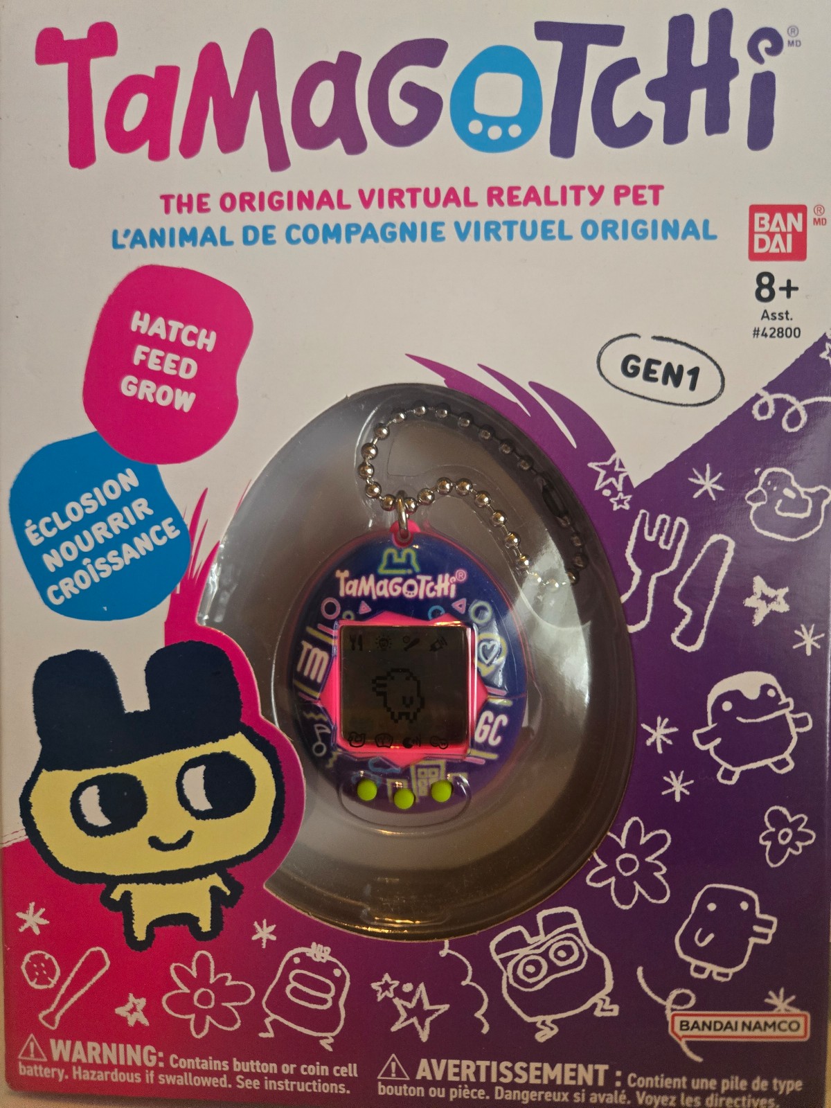 Tamagotchi, 5 different, Brand new toys in Packaging