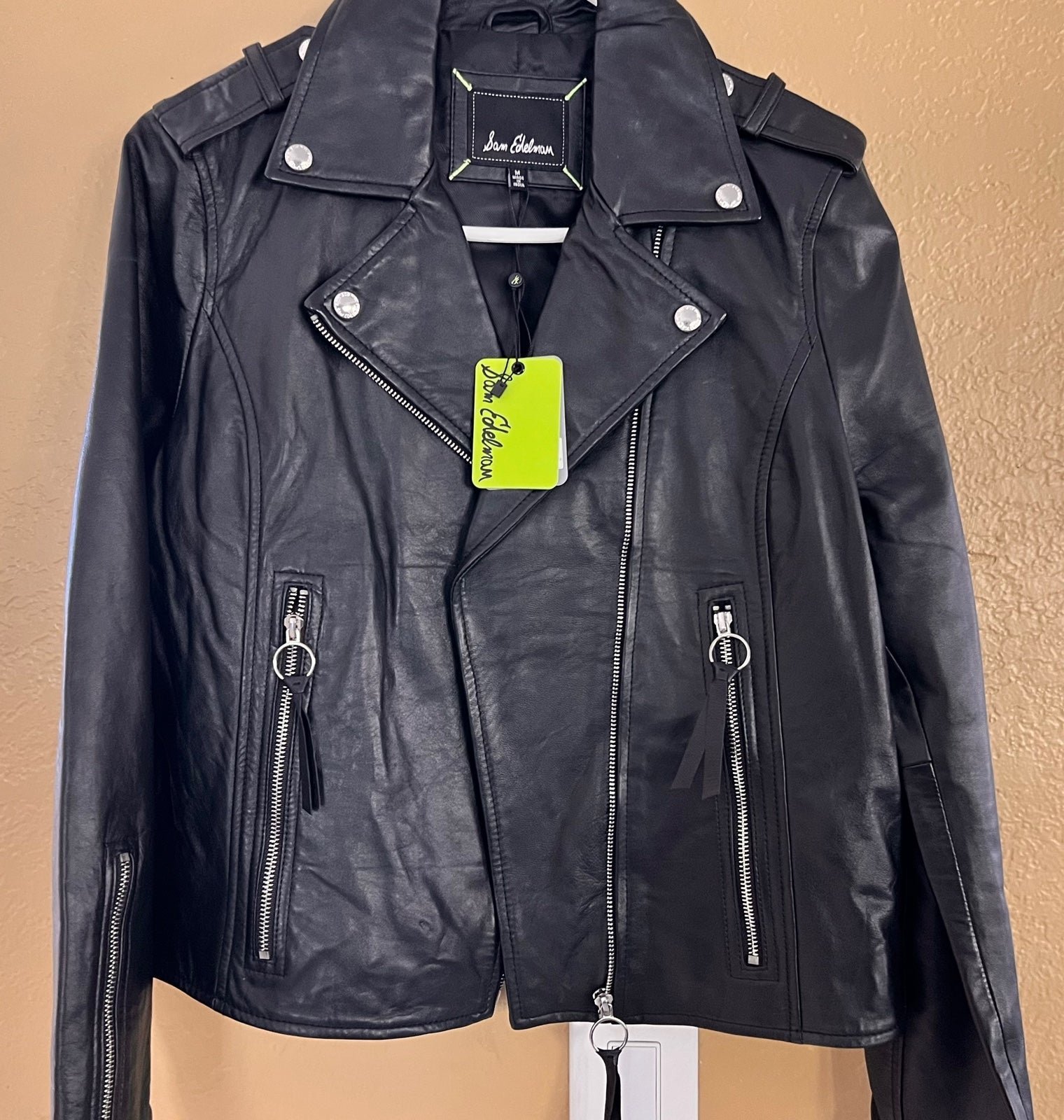 Sam Edelman Black Leather Jacket