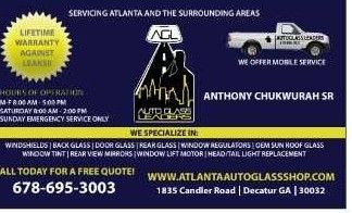 Windshield replacement window motor and
