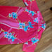 HILO HATTIE Vintage Hawaiian Shirt-Pink Tropical-Sz Large-Made in Hawaii