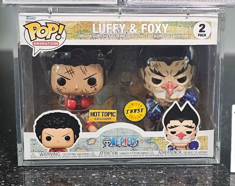 Funko Pop One Piece Luffy & Foxy Chase