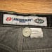 Vintage 90s Anchor Blue Black Baggy Denim Jeans Size 38x32 Men Skater