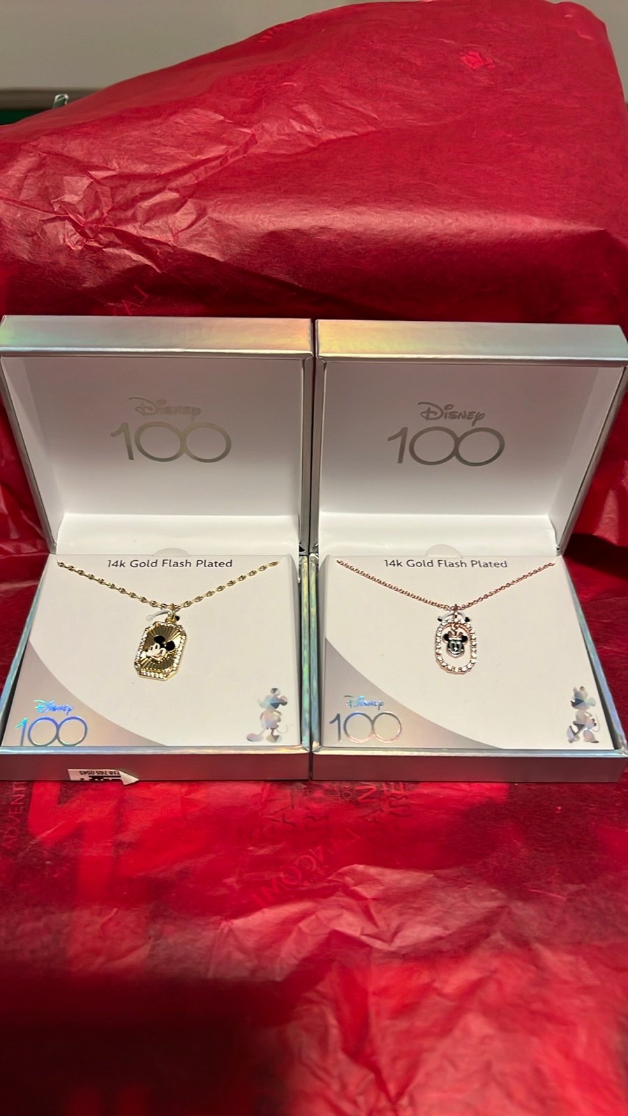 Disney 100 Years Of Magic set of necklaces