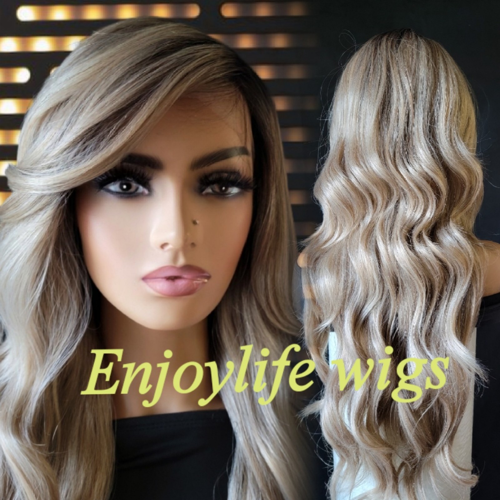 HD lace front wig