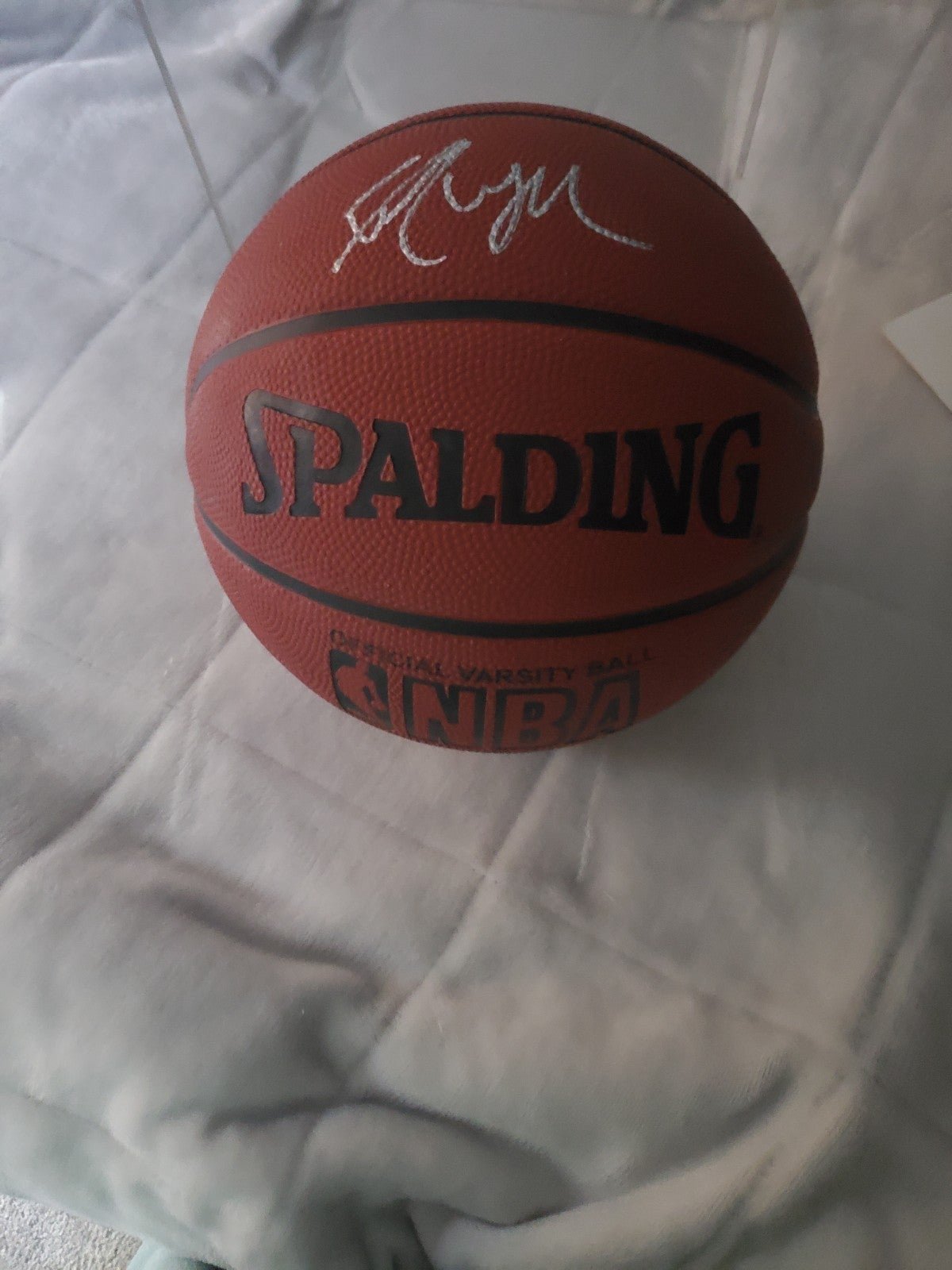 Yao Ming autographed basketball