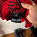 CK Calvin Klein Low Gauge Knit Red Black AW
