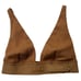 SKIMS Cotton Rib Plunge Bralette + Thong Set Camel Womens XXS