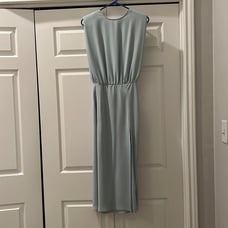 Blue Amanda Uprichard Midi Dress