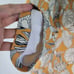 ELOQUII Women's Plus Size Yellow/White Double Breasted Jacket Sz 24 Pockets Line
