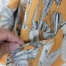 ELOQUII Women's Plus Size Yellow/White Double Breasted Jacket Sz 24 Pockets Line