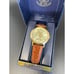LORUS Seiko LADIES MICKEY MOUSE GOLD COIN VINTAGE WRIST WATCH Y481-1720 Brown