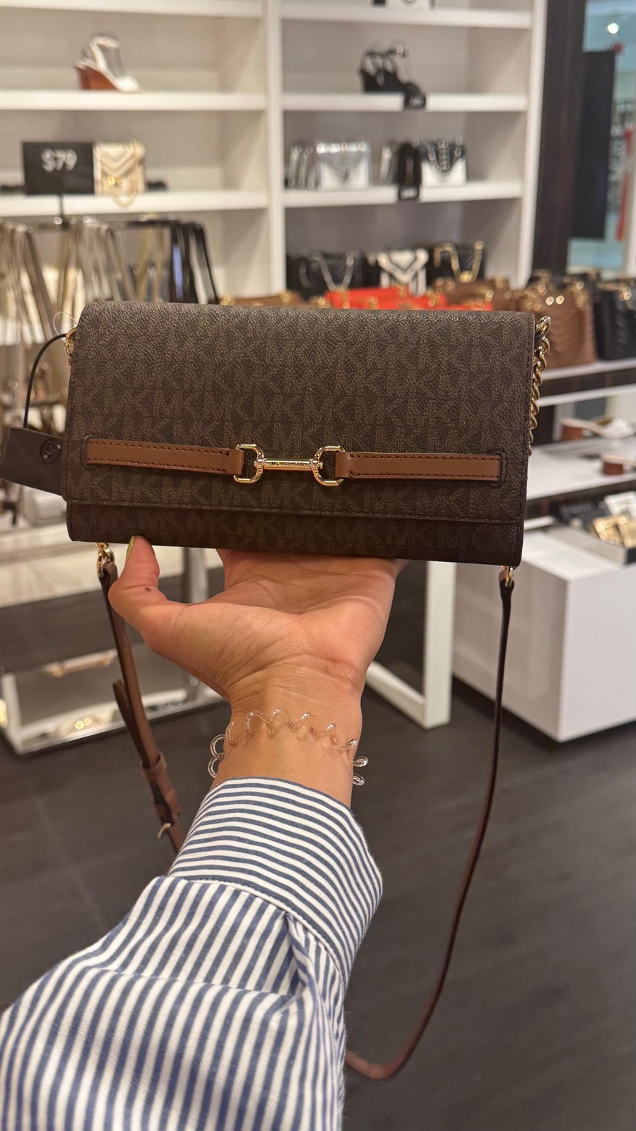 Michael Kors Carson  crossbody bag brown Mk