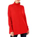 Eileen Fisher 100% Merino Wool Long Sleeve Turtleneck Knit Sweater Top Size XS