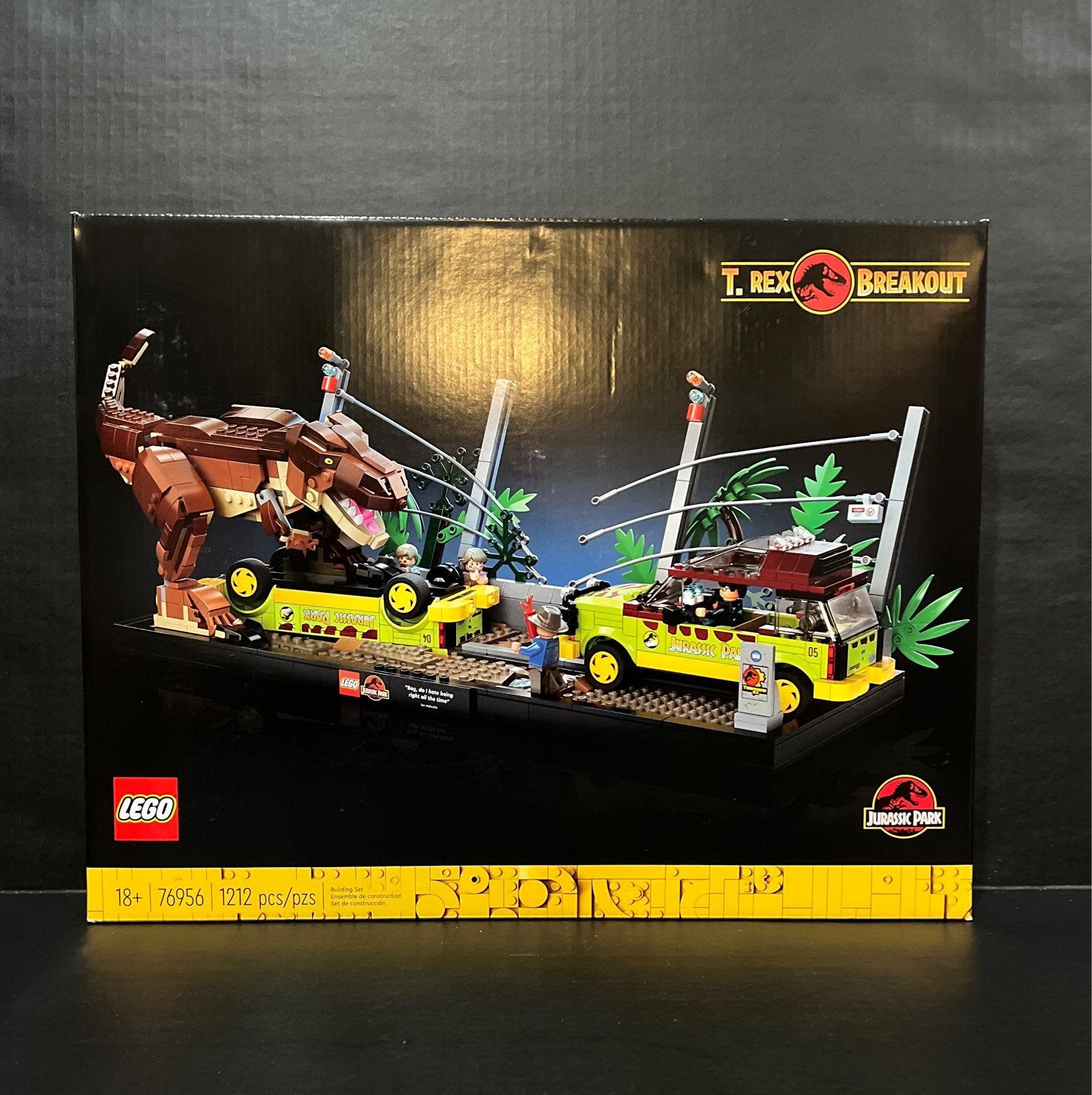 Lego Jurassic Park T.Rex Breakout set #76956