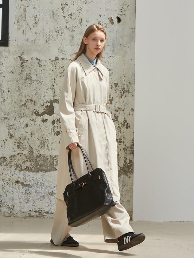 Anoetic Classic Belt Shopper Bag Anoetic Classic Belt Shopper Bag