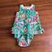 Lilly Pulitzer Sand Paradise Infant Girls Shift Dress with Bloomers 12-18 MTHS