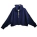 Polo By Ralph Lauren Women's Blue Crop Sweater/Hoodie Size 2XL 101924-0933