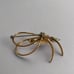 Vintage Krementz Gold Tone Simulated Pearls Brooch