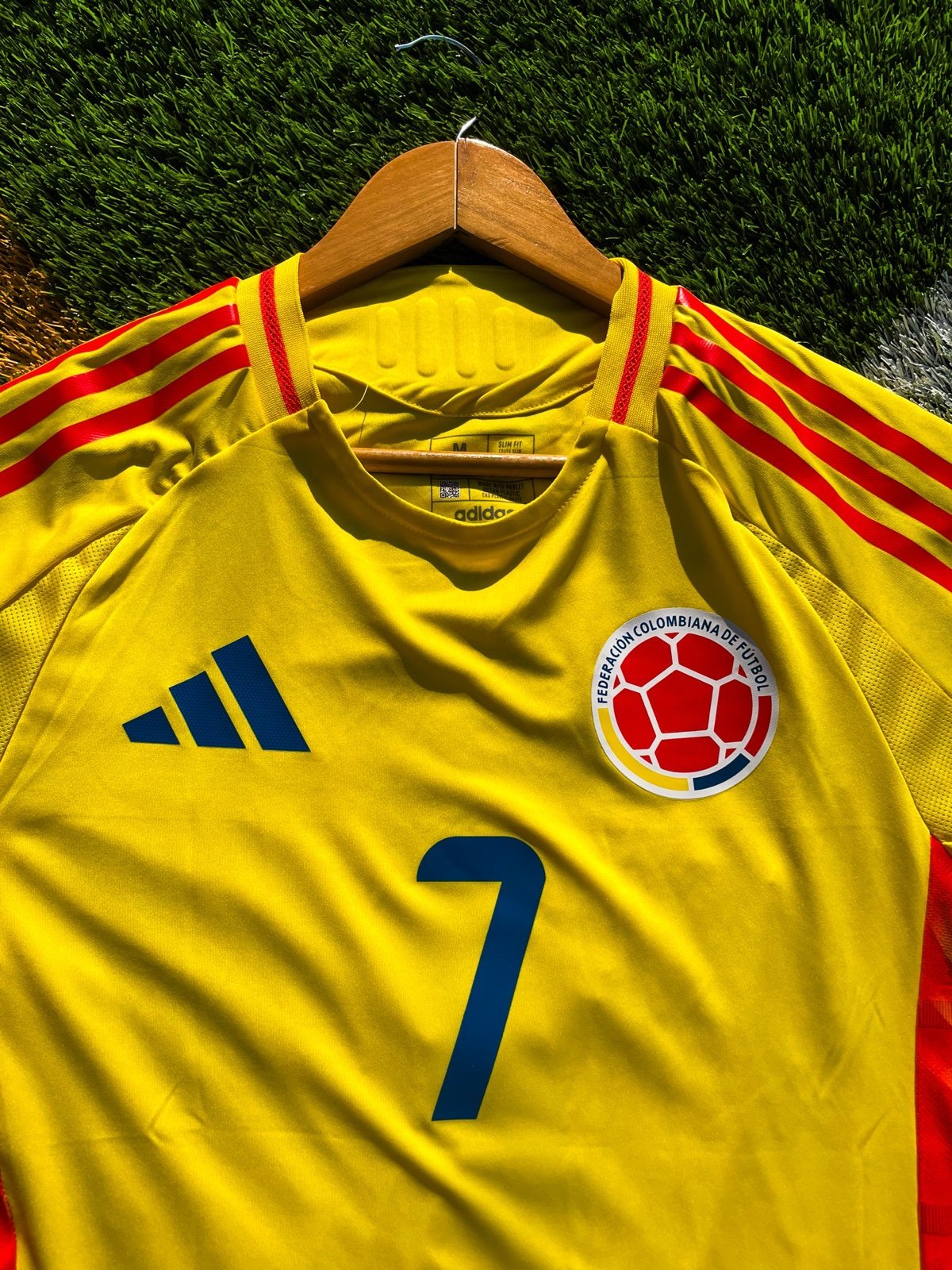 2024/25 Colombia Home Luis Diaz #7 Copa America Edition SIZE LARGE
