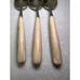 3 Towle Palisander Rosewood Teaspoons Lauffer Norway Set of 3 MCM Vintage