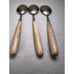 3 Towle Palisander Rosewood Teaspoons Lauffer Norway Set of 3 MCM Vintage