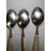 3 Towle Palisander Rosewood Teaspoons Lauffer Norway Set of 3 MCM Vintage