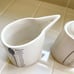 Rae Dunn Stem line Sugar Cream set