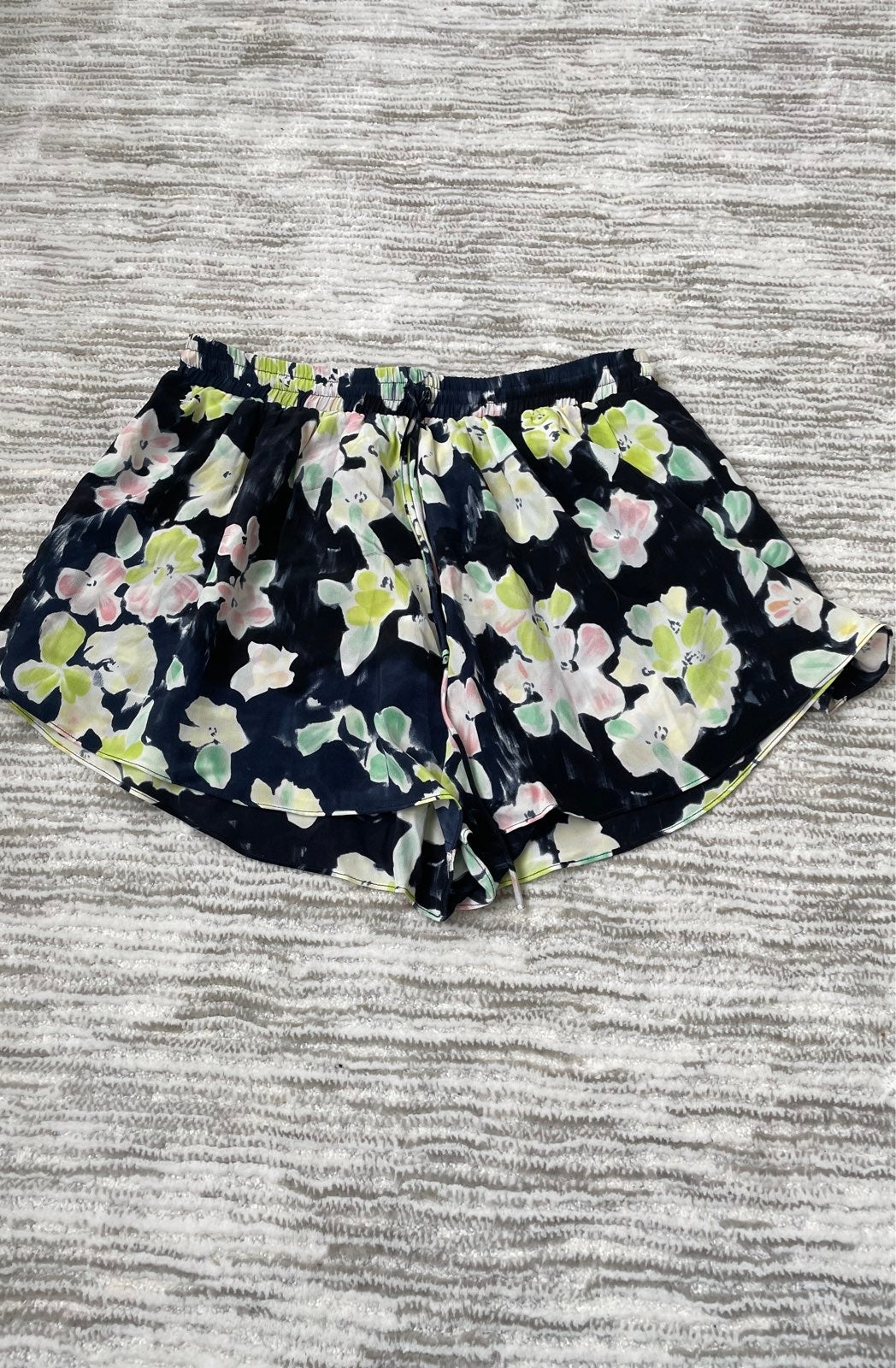 Rory Beca Floral silk shorts