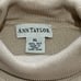 Ann Taylor 100% Silk Blouse Turtleneck Beige Size XL