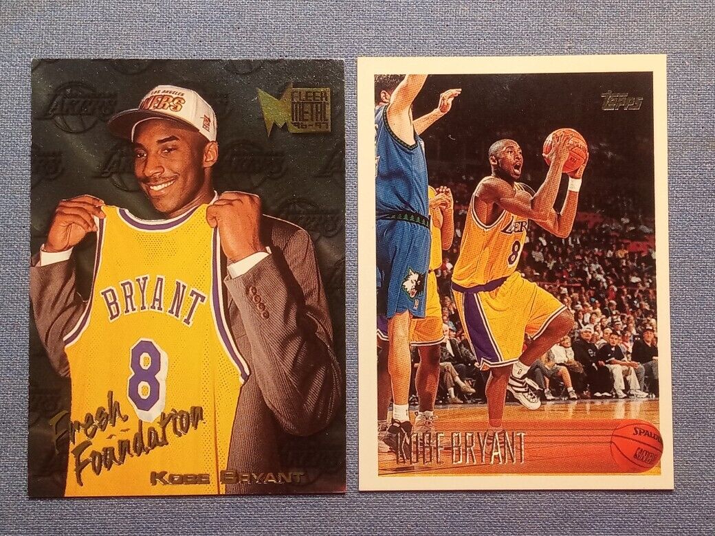 KOBE BRYANT ROOKIE PAIR SUPER-DUPER CLEAN!!!