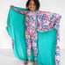 Little Sleepies Floral Large Cloud Blanket Sweet Pea