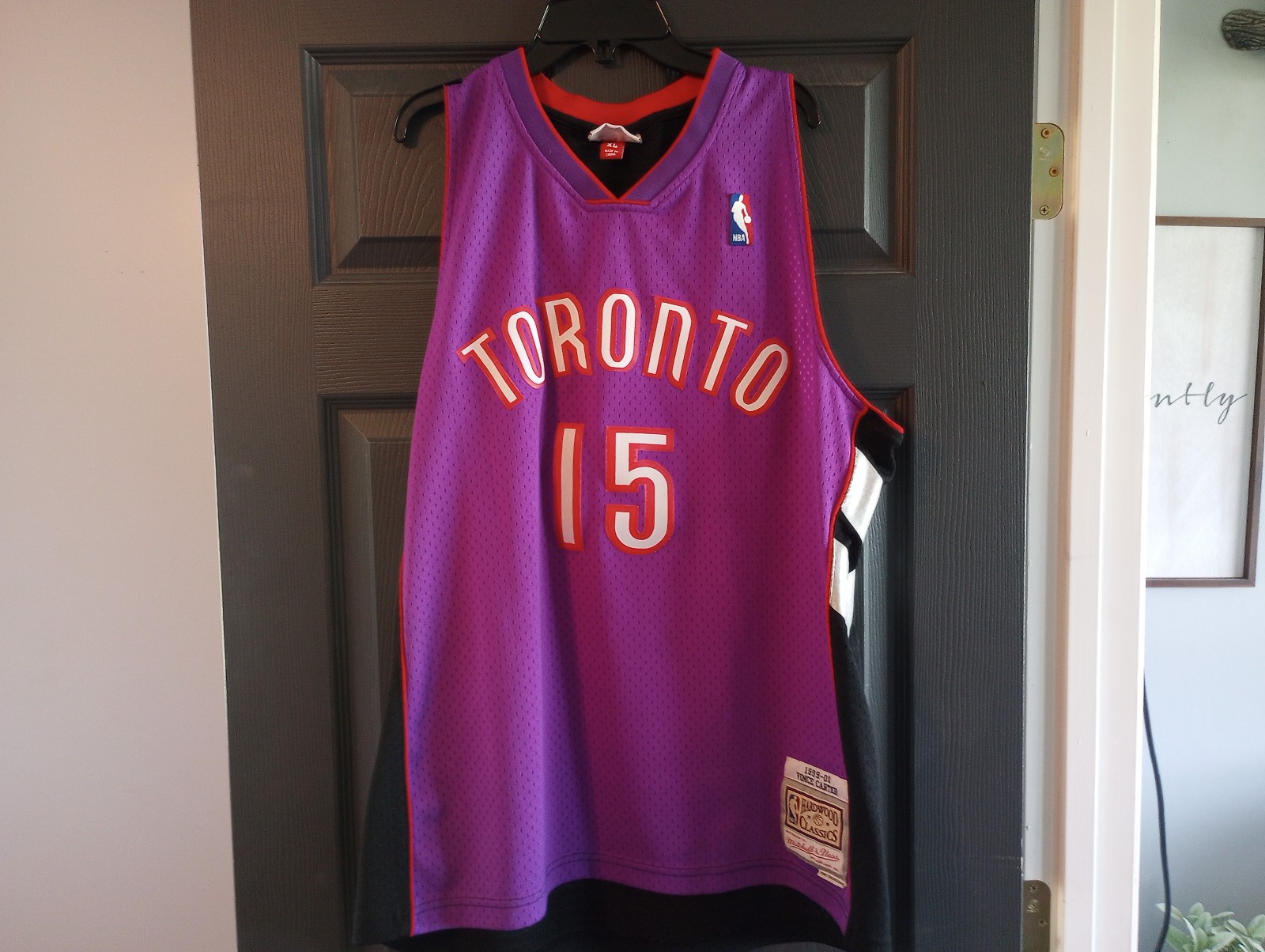 Vince Carter Toronto Raptors Mitchell & Ness NBA 1999-2000 Authentic Jersey Dunk