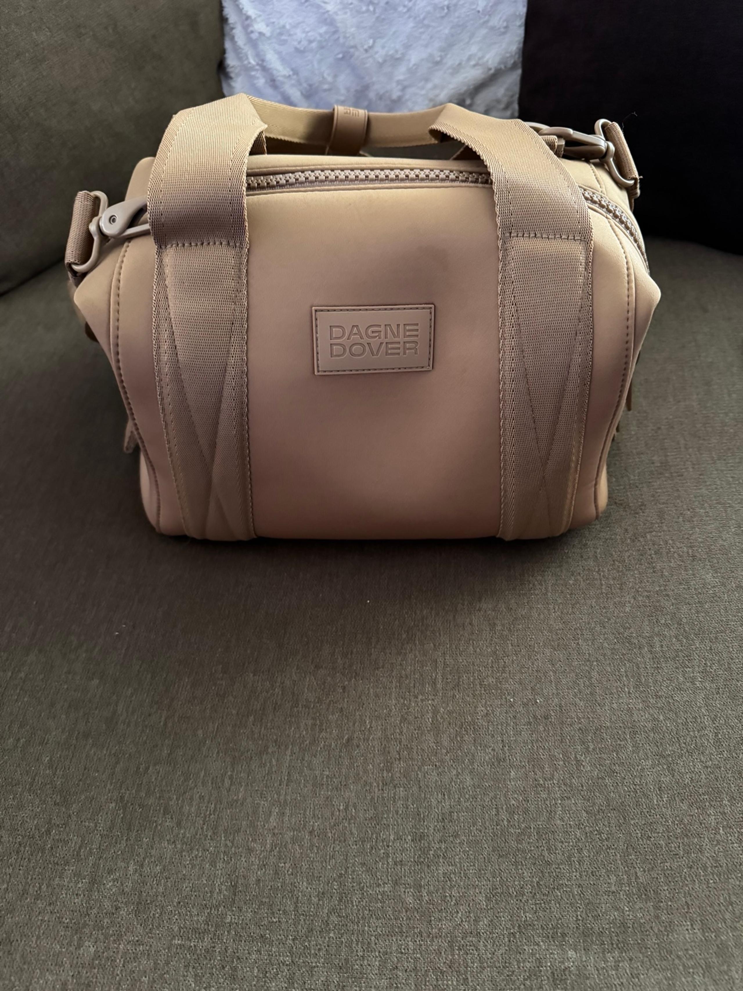 Camel Dagne Dover Mini Carryall Crossbody