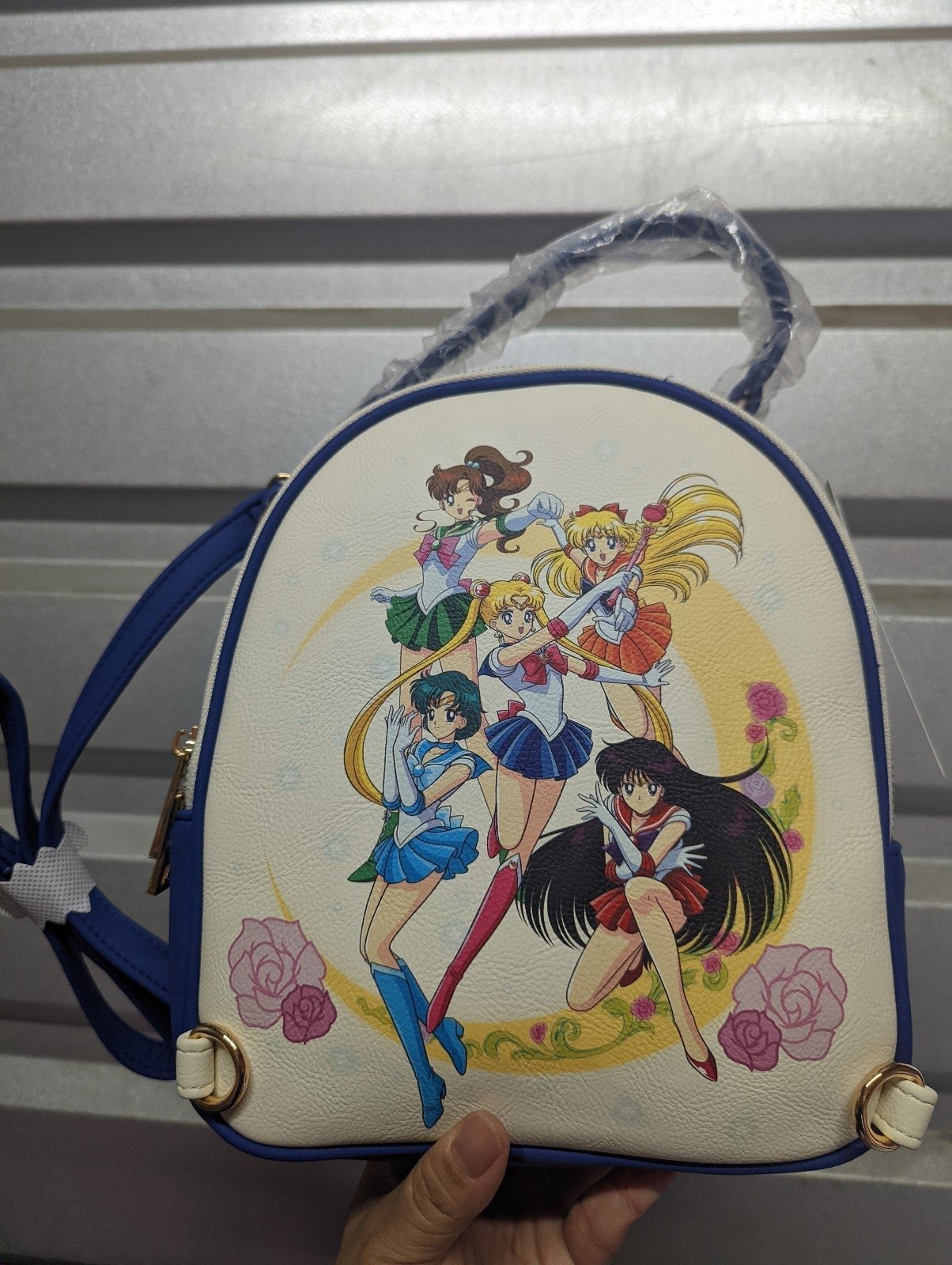 Pretty Guardian Sailor Moon Guardians & Black Moon Reversible Mini Backpack