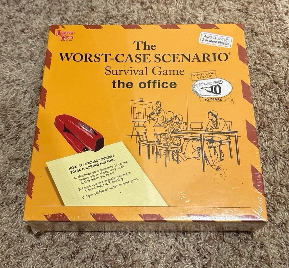 The Worst-Case Scenario game NEW