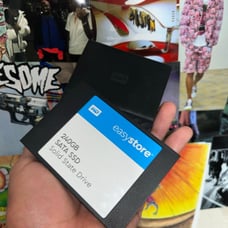 4TB WD external hard drive and 240GB SSD WD easystore drive
